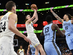 Jazz Grizzlies Basketball