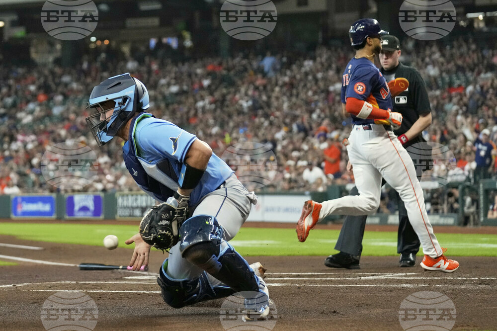 Rays Astros Baseball