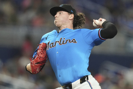 Giants Marlins Baseball