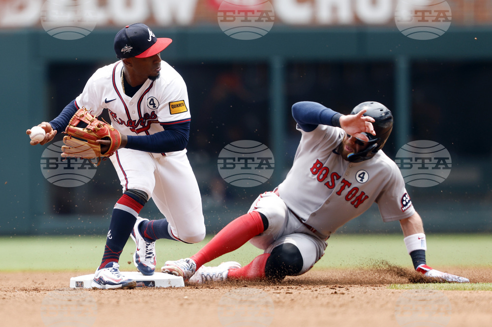 Red Sox Braves Baseball