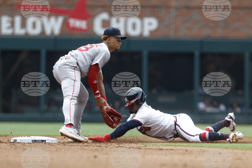 Red Sox Braves Baseball