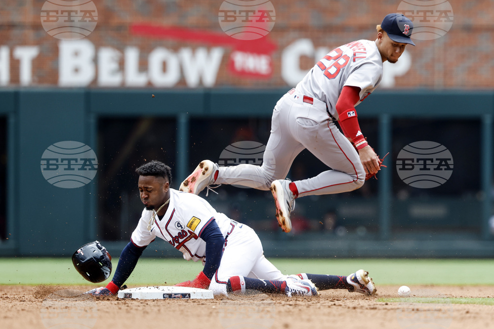 Red Sox Braves Baseball