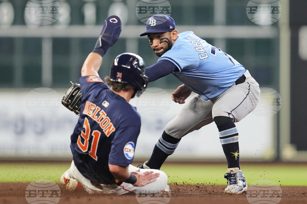 Rays Astros Baseball