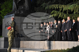 Враца - Ден на Ботев - Румен Радев - митинг-заря