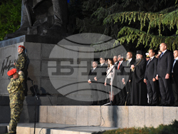 Враца - Ден на Ботев - Румен Радев - митинг-заря