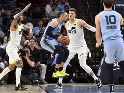 Jazz Grizzlies Basketball