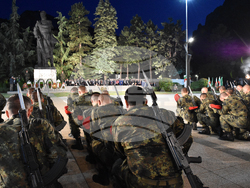 Враца - Ден на Ботев - Румен Радев - митинг-заря