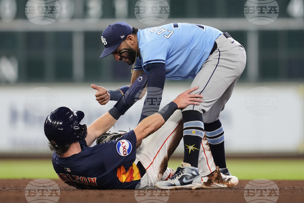 Rays Astros Baseball
