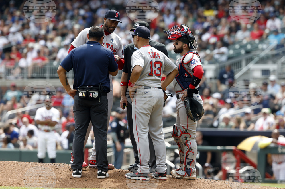 Red Sox Braves Baseball