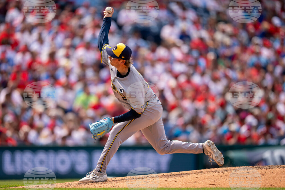 Brewers Phillies Baseball