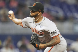Giants Marlins Baseball