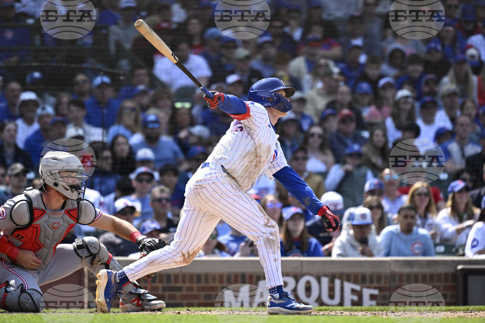 Reds Cubs Baseball