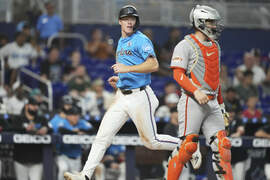 Giants Marlins Baseball