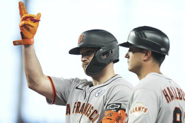 Giants Marlins Baseball