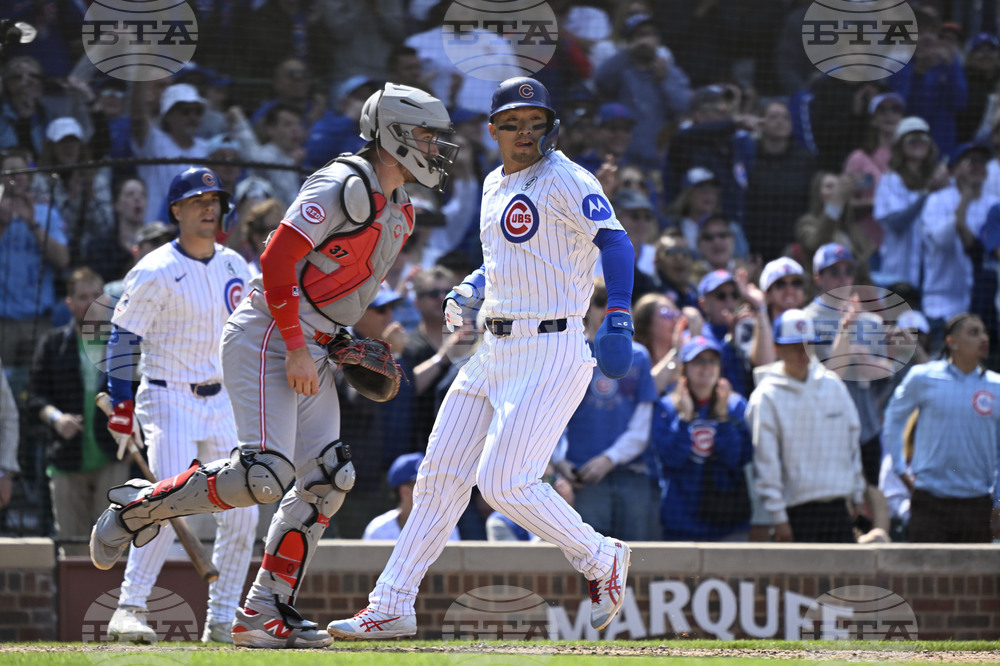 Reds Cubs Baseball
