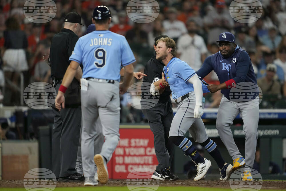 Rays Astros Baseball