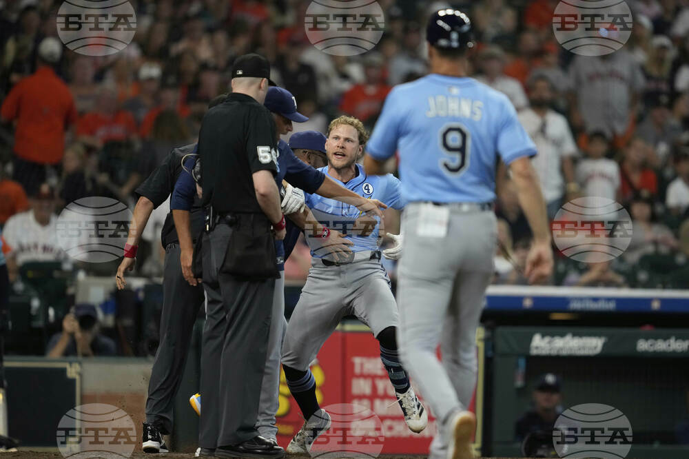 Rays Astros Baseball