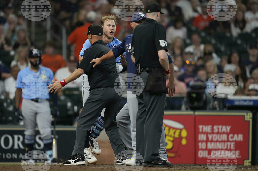 Rays Astros Baseball