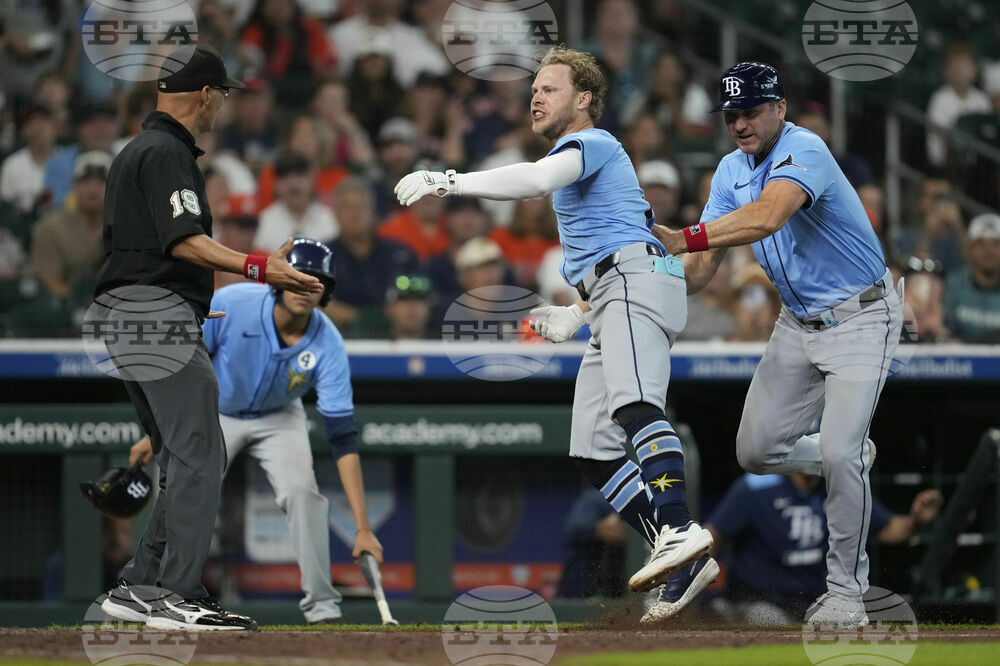 Rays Astros Baseball