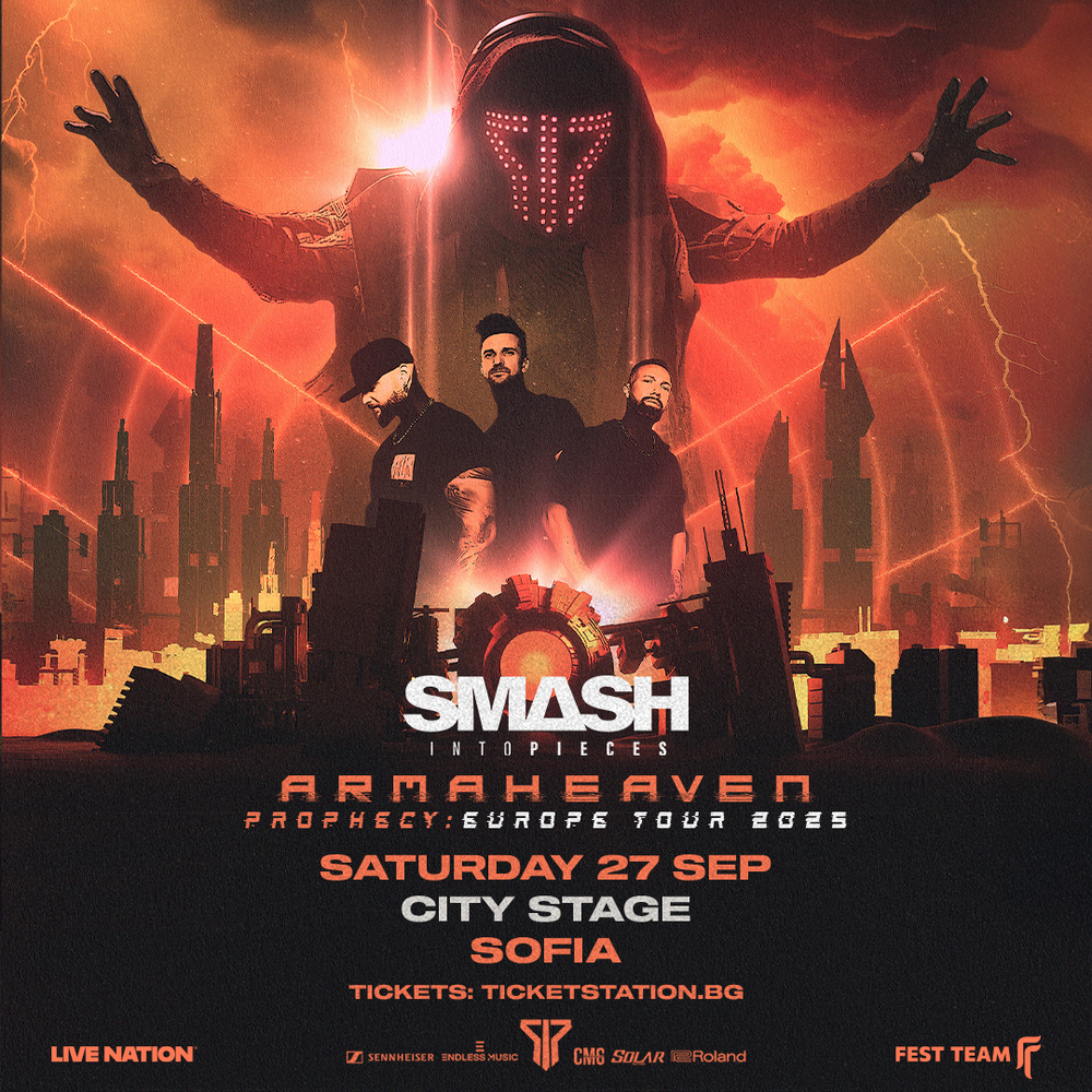 Шведската рок група Smash Into Pieces идва за първи път в България