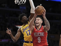 Pelicans Lakers Basketball