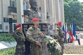 Хасково - Ден на Ботев - почит