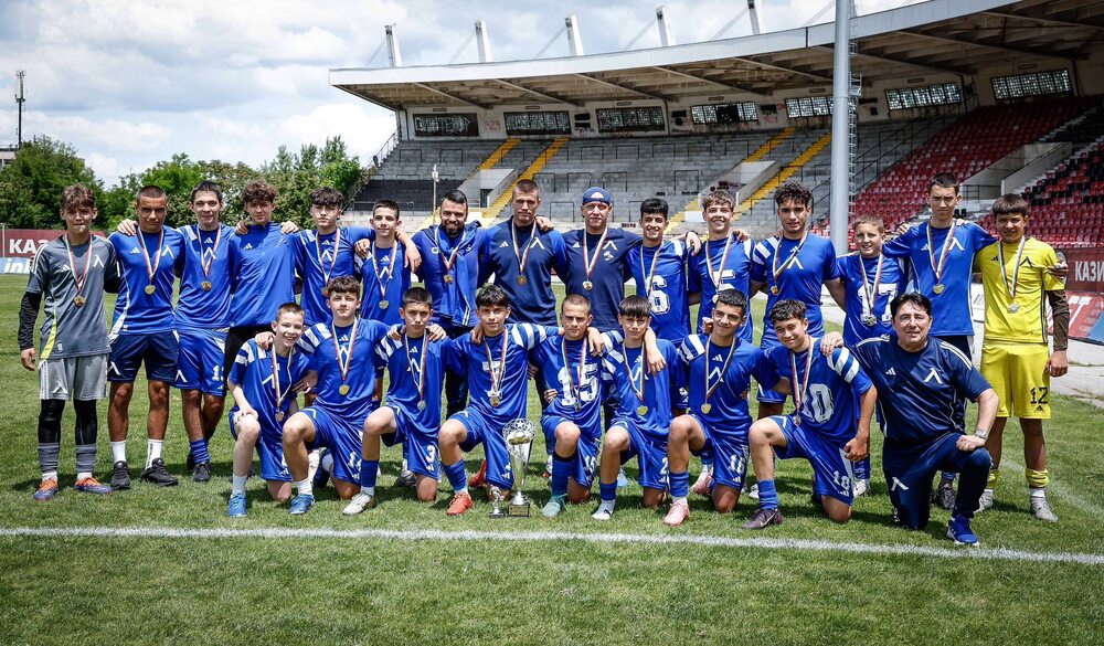 Талантите на Левски (Сф) до 14 години спечелиха турнира на името на легендата Никола Котков