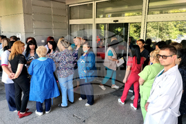Перник - специалисти по здравни грижи - протест