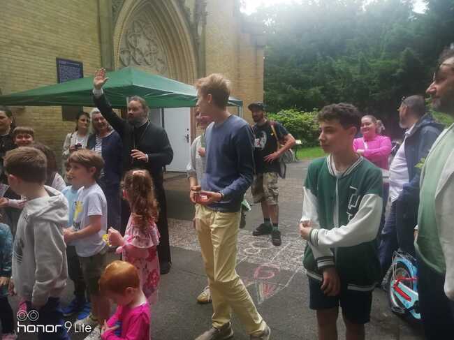 Международният празник на детето бе отбелязан в православния храм „Св. св. Кирил и Методий“ в Хамбург