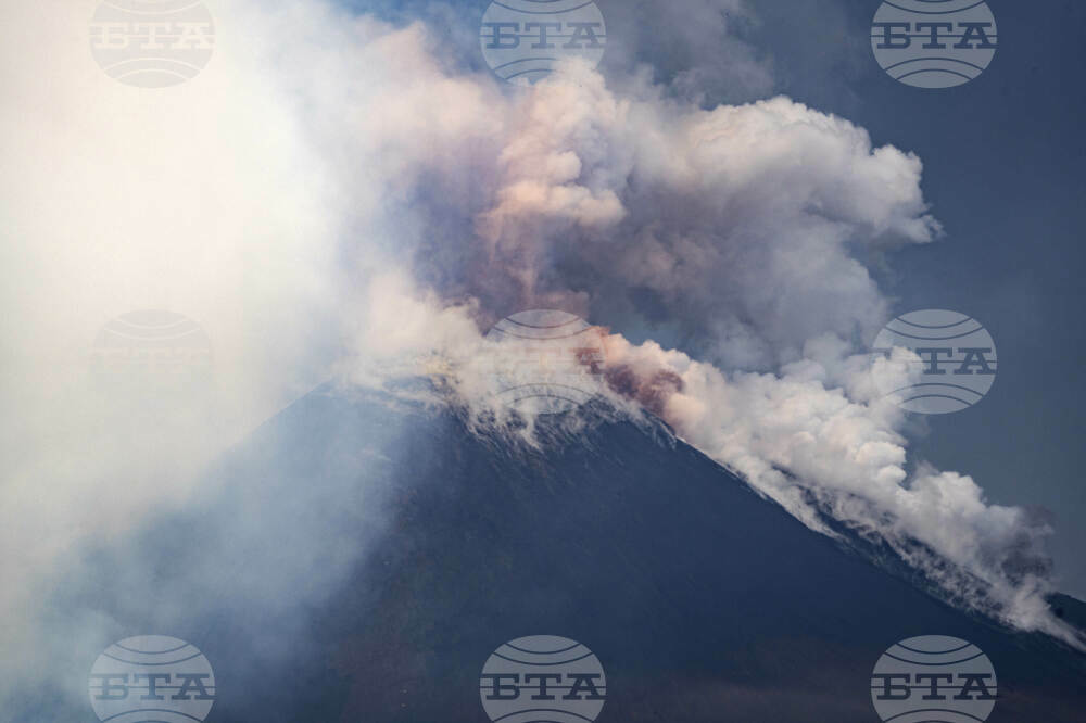 Italy Etna Volcano