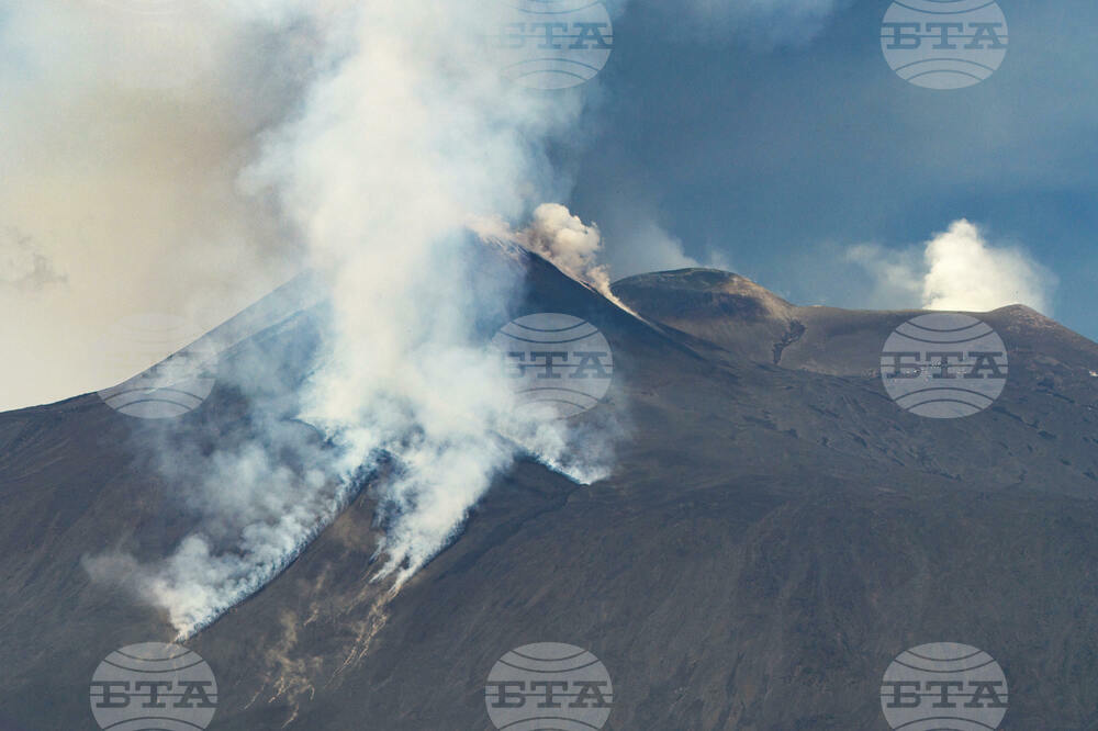 Italy Etna Volcano