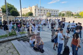 Пловдив - медицински сестри и специалисти - протест