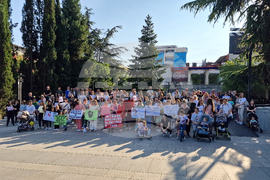 Стара Загора - протест - медицински специалисти