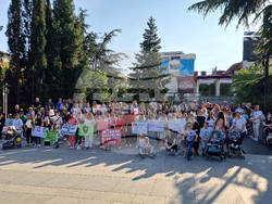 Стара Загора - протест - медицински специалисти