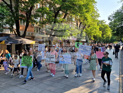 Стара Загора - протест - медицински специалисти