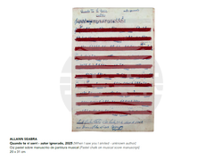 Изложбата In Absentia представя двама бразилски автори – Алън Сеабра  и Андреа, снимка – Cable Depot Sofia