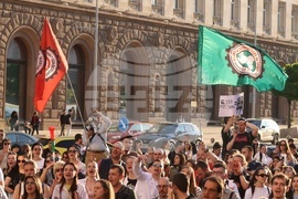 Синдикат на българските медицински специалисти - протест