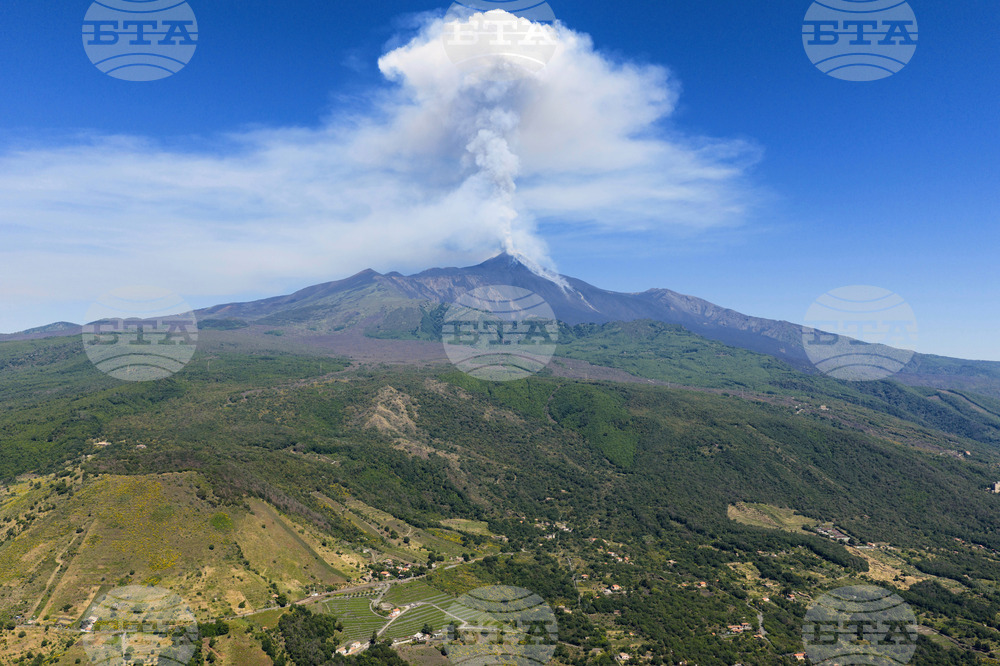 Italy Etna Volcano