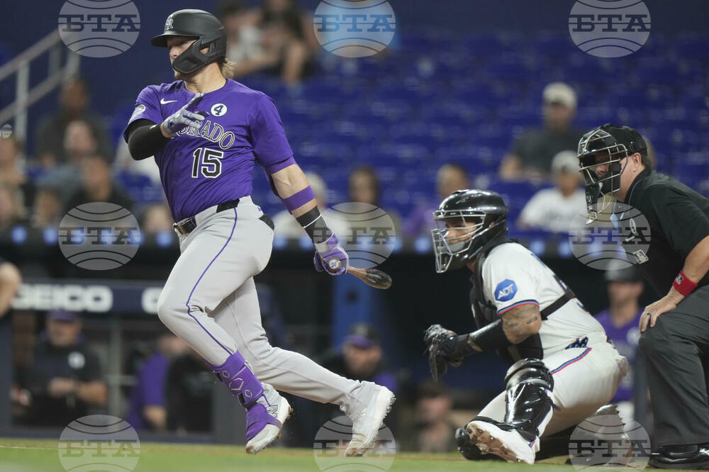 Rockies Marlins Baseball