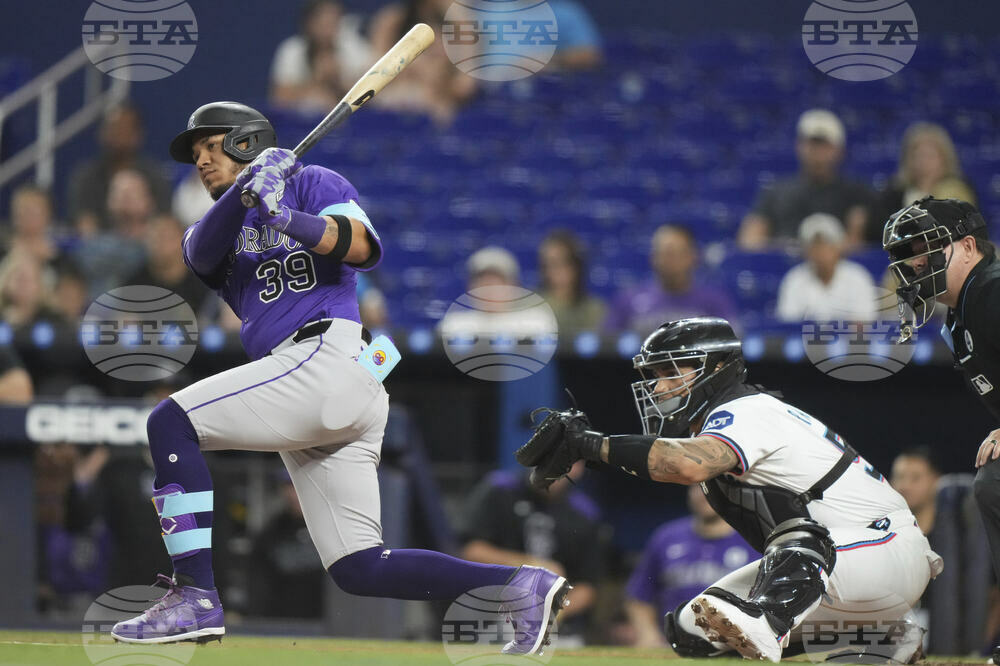 Rockies Marlins Baseball