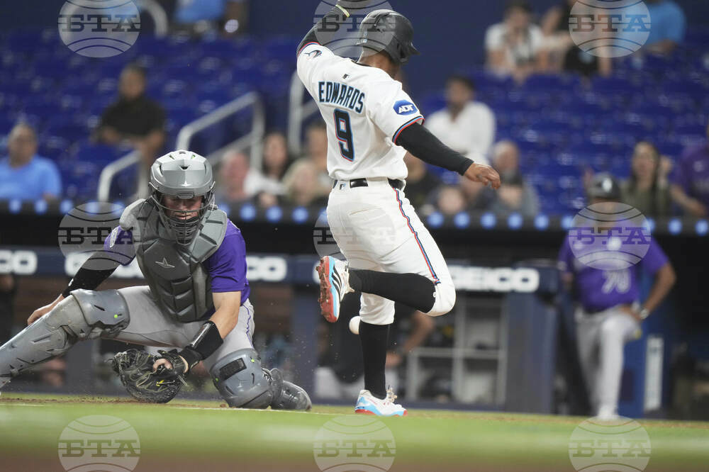 Rockies Marlins Baseball