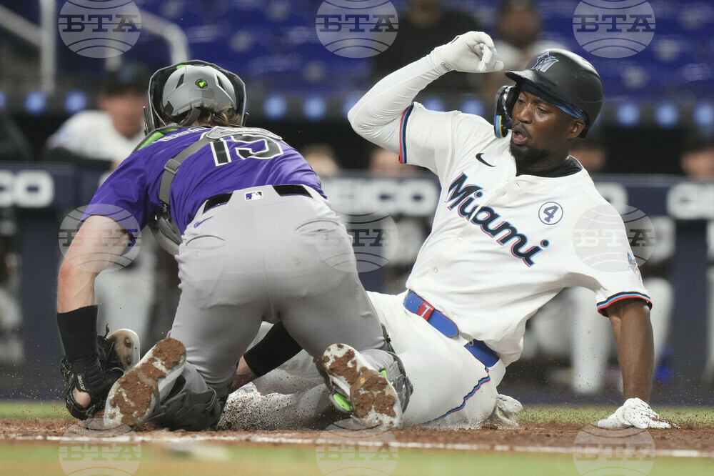 Rockies Marlins Baseball