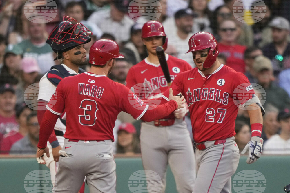 Angels Red Sox Baseball