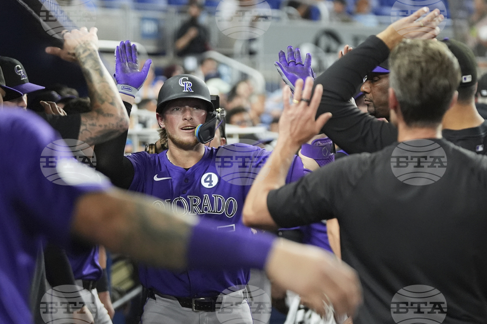 Rockies Marlins Baseball