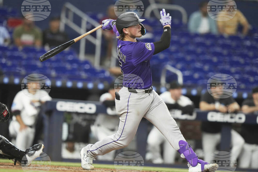 Rockies Marlins Baseball