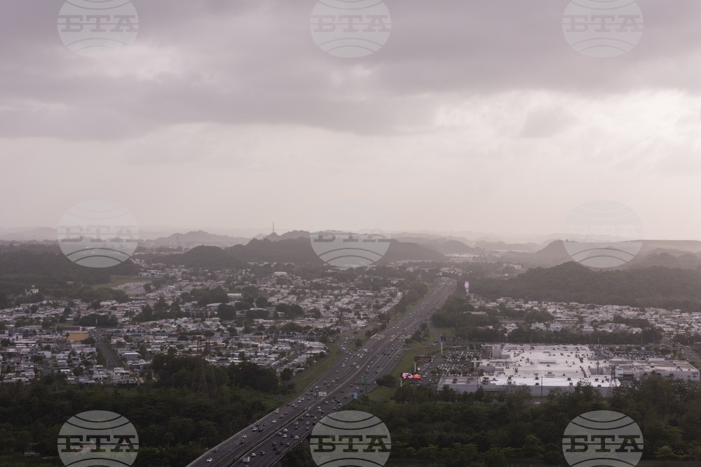 Puerto Rico Sahara Dust
