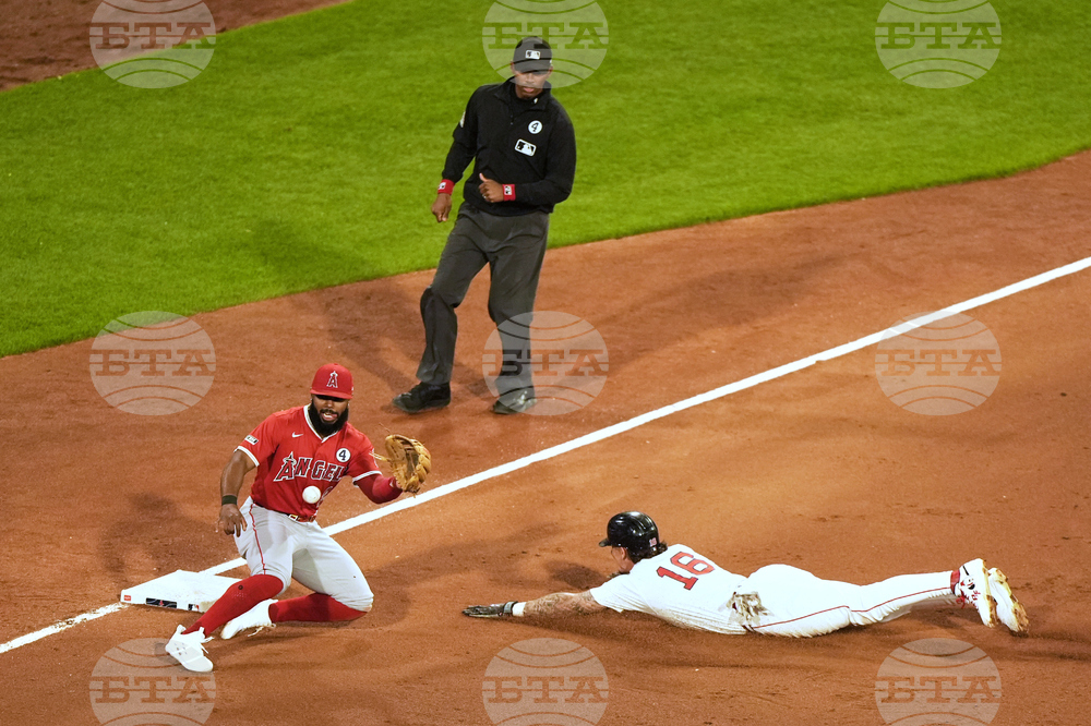 Angels Red Sox Baseball