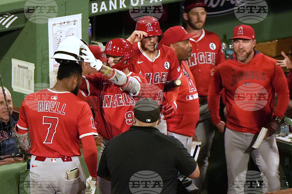 Angels Red Sox Baseball