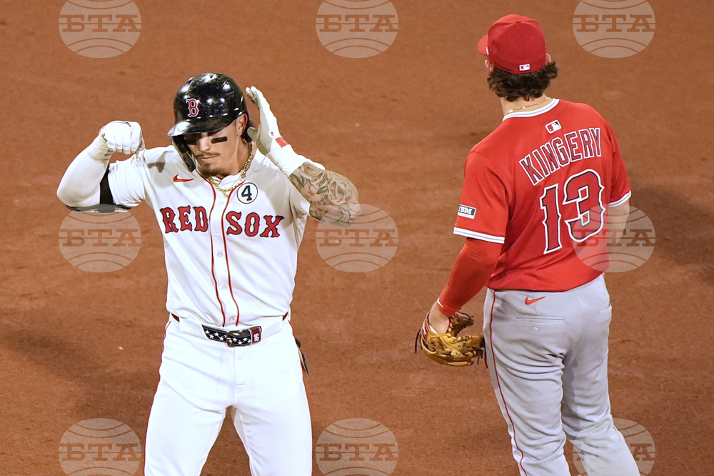 Angels Red Sox Baseball