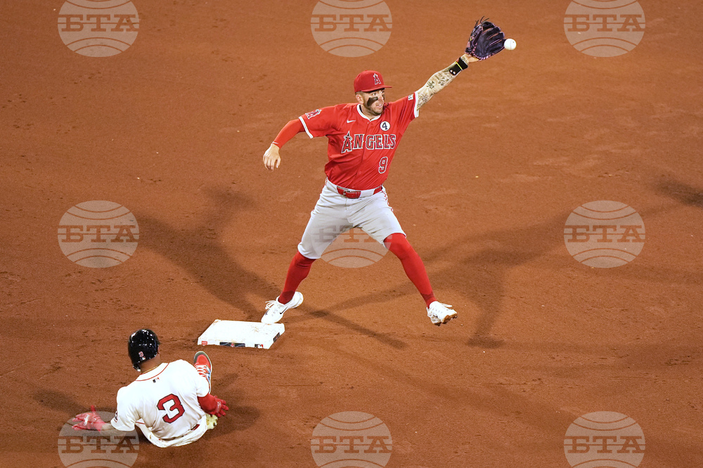 Angels Red Sox Baseball
